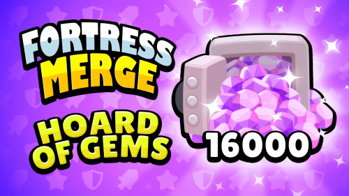 Fortress Merge: Hoard of Gems - 16000 фото 2