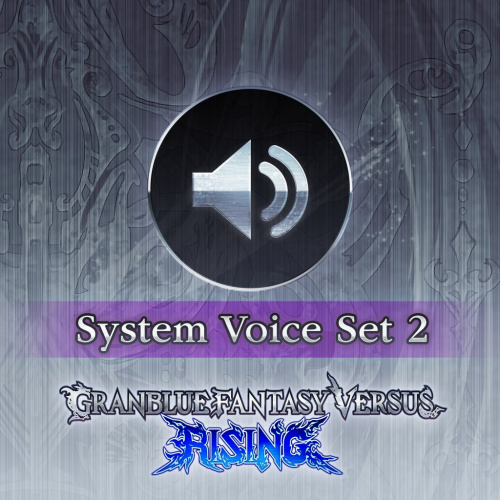 GBVSR System Voice Set 2 GBVSR System Voice Set 2