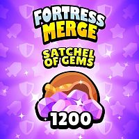 Fortress Merge: Satchel of Gems - 1200