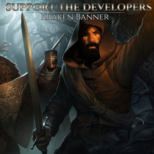 Battle Brothers – Support the Developers & Kraken Banner Battle Brothers – Support the Developers & Kraken Banner
