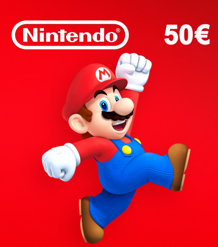 Nintendo eShop Европа 50€ - карта пополнения