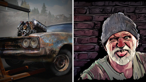 Junkyard Simulator & Bum Simulator