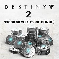 10 000 ед. серебра Destiny 2 (+2000 ед. в подарок)