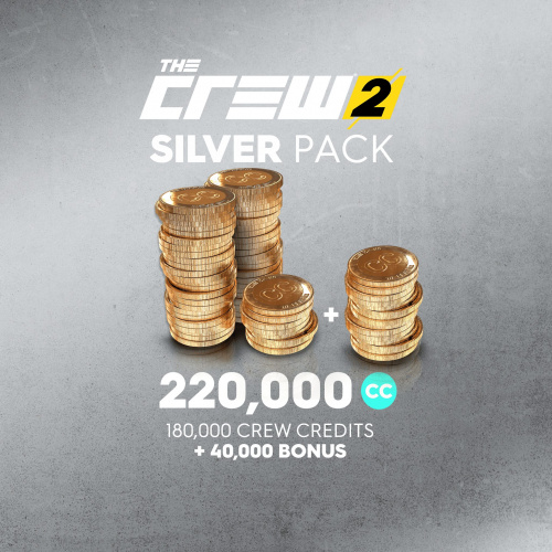Серебряный набор кредитов команды The Crew 2