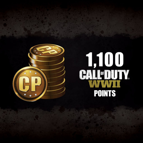 1 100 очков Call of Duty®: WWII
