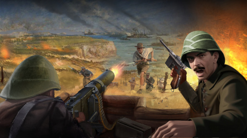 Beach Invasion 1915 - Gallipoli Beach Invasion 1915 - Gallipoli
