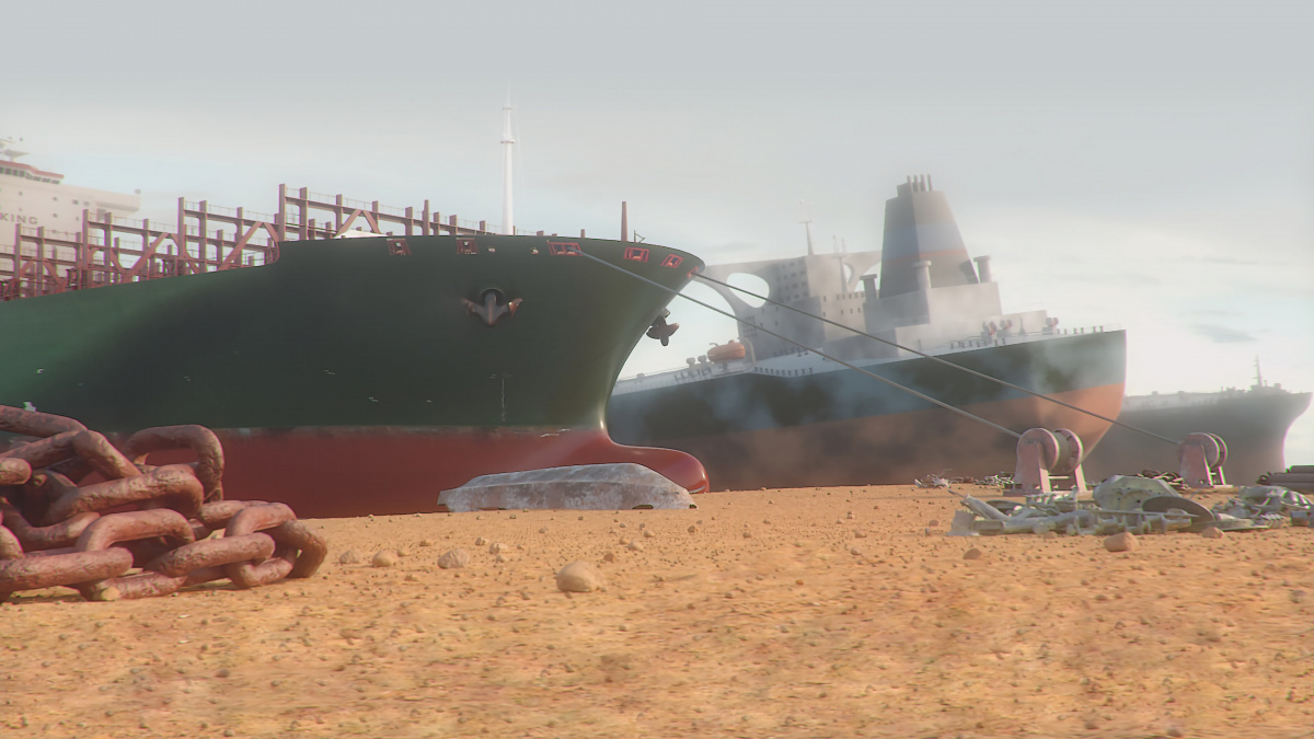 Ship Graveyard Simulator