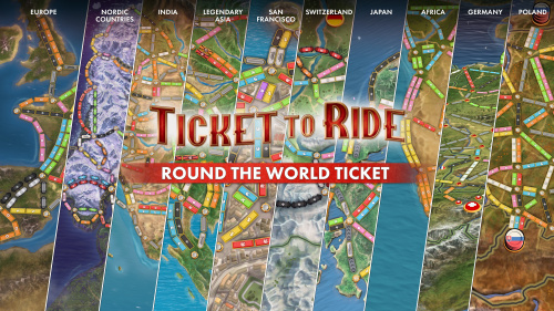 Ticket to Ride®: Round the World Ticket фото 2