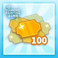 Diamond Painting ASMR - 100 Tickets
