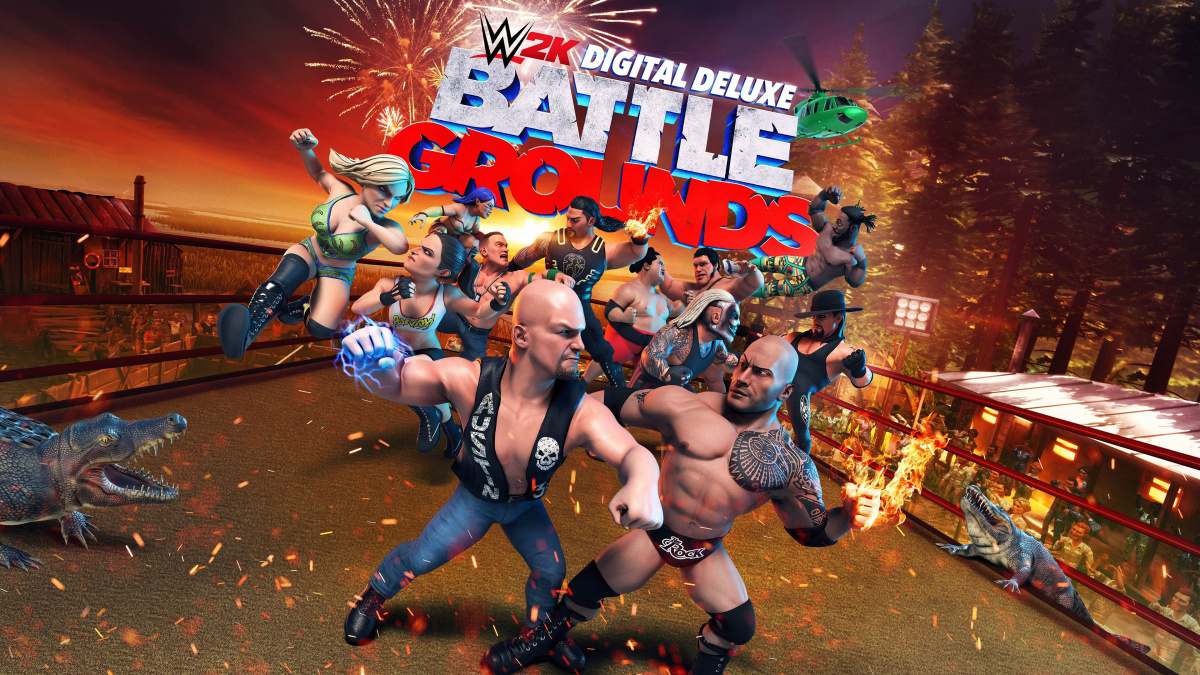 Купить WWE 2K Battlegrounds Digital Deluxe Edition с пожизненной гарантией.  Безопасная оплата и накопительные скидки