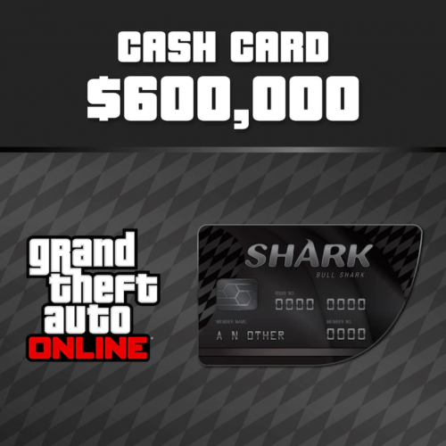 Деньги PS4 GTA Online: Bull Shark Cash Card - игровая валюта