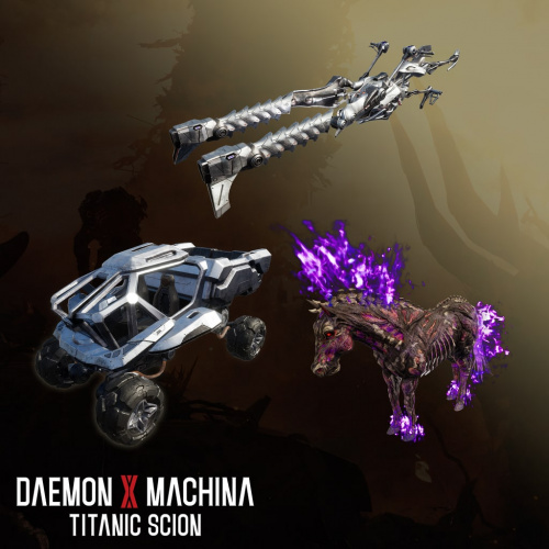 Daemon X Machina: Titanic Scion - Набор транспорта Daemon X Machina: Titanic Scion - Набор транспорта