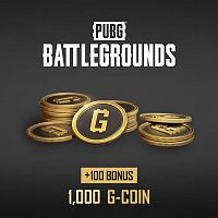 PUBG - 1000 G-Coin (+100 бонусных)