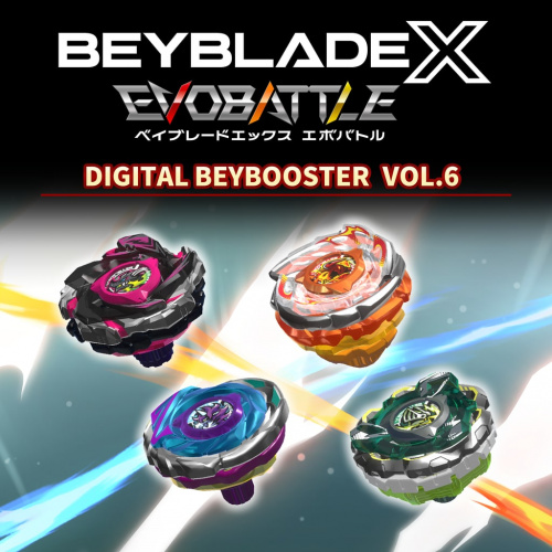 BEYBLADE X EVOBATTLE DIGITAL BEYBOOSTER VOL.6