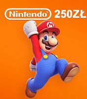 Nintendo eShop Польша 250zł - карта пополнения