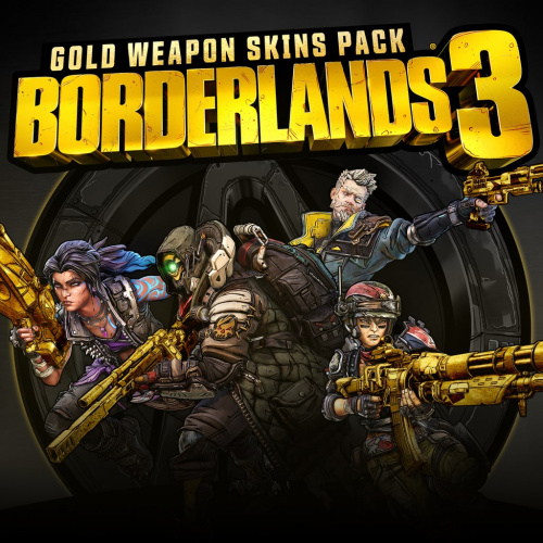 Набор золотых расцветок для оружия из Borderlands 3 PS4™ & PS5™ Набор золотых расцветок для оружия из Borderlands 3 PS4™ & PS5™