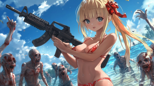 Hentai Girls Zombie Defense