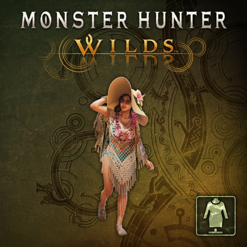 Monster Hunter Wilds - Костюм Альмы: летнее пончо Monster Hunter Wilds - Костюм Альмы: летнее пончо