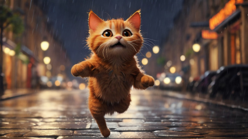 Cat in Rain Cat in Rain