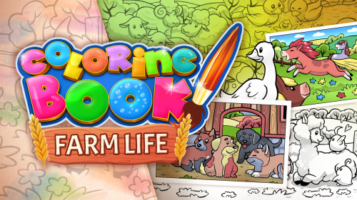 Coloring Book: Farm Life фото 2