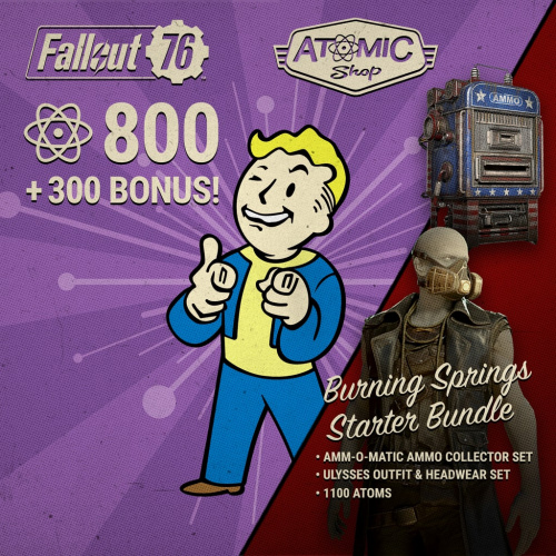 Fallout 76: Burning Springs Starter Bundle Fallout 76: Burning Springs Starter Bundle