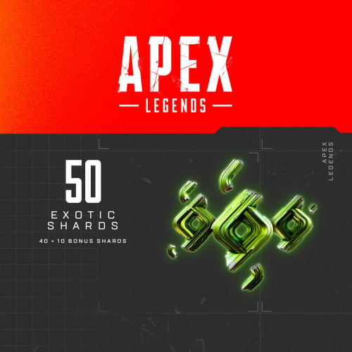 Apex Legends™ — 40 экзотических осколков + (10 доп. экз. осколков)