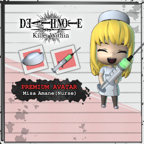 DEATH NOTE Killer Within - Premium Avatar: Misa Amane (Nurse) DEATH NOTE Killer Within - Premium Avatar: Misa Amane (Nurse)