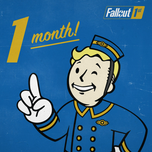 Fallout 76: Fallout 1st - подписка на месяц