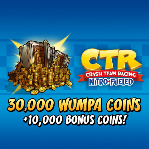 Crash™ Team Racing Nitro-Fueled - 30000 (+10000) Mонет Wumpa