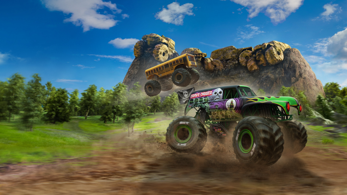 Monster trucks game