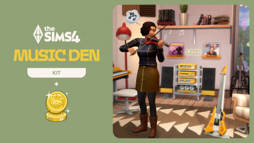 The Sims™ 4 Музыкальная студия + 200 мул фото 2