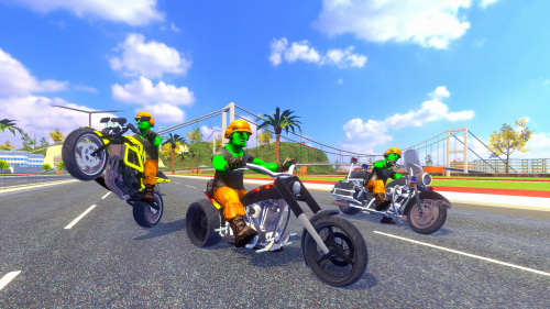 Green Soldiers Heroes: Extreme Bikers Green Soldiers Heroes: Extreme Bikers