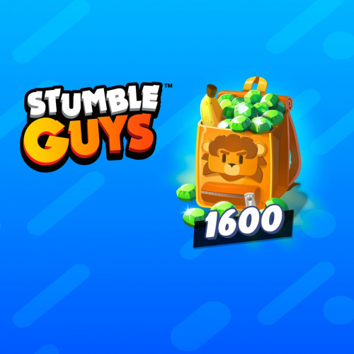 Stumble Guys — 1600 самоцветов - PS5™ Stumble Guys — 1600 самоцветов - PS5™