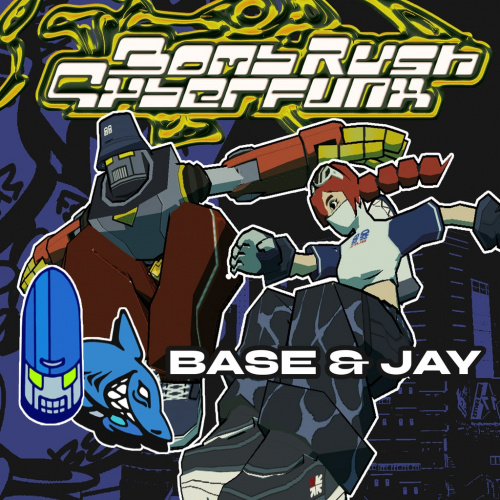 Bomb Rush Cyberfunk - Base & Jay PS4 & PS5 Bomb Rush Cyberfunk - Base & Jay PS4 & PS5