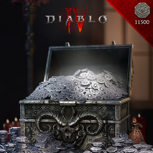 Diablo® IV - 11 500 ед. платины: 10000 + 1500 ед. Платины