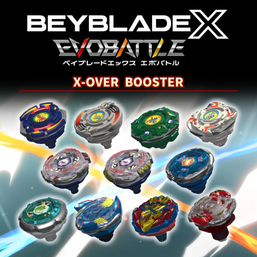 BEYBLADE X EVOBATTLE X-OVER BOOSTER