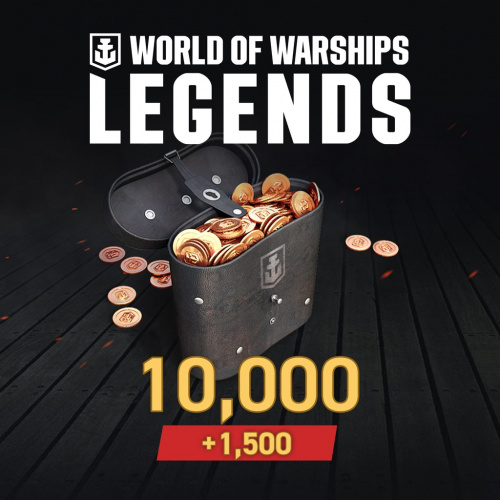 World of Warships: Legends - PS5® 11500 дублонов World of Warships: Legends - PS5® 11500 дублонов