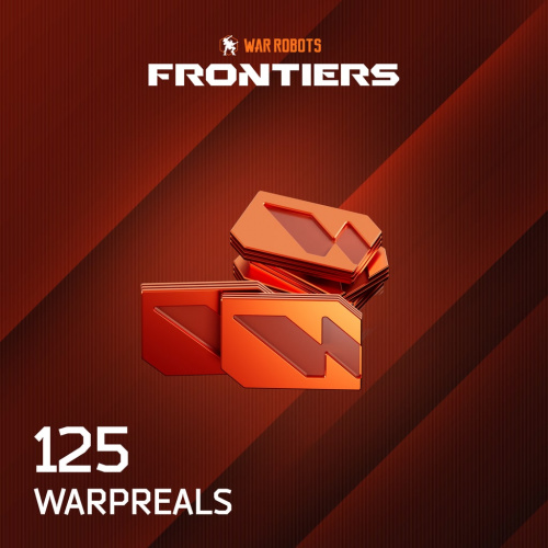 125 варп-реалов War Robots: Frontiers 125 варп-реалов War Robots: Frontiers