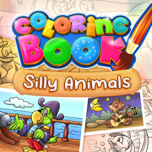 Coloring Book: Silly Animals Coloring Book: Silly Animals