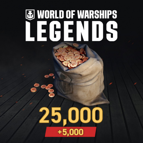 World of Warships: Legends - PS5® 30000 дублонов