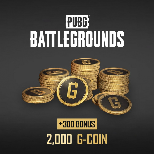 PUBG - 2000 G-Coin (+300 бонусных) PUBG - 2000 G-Coin (+300 бонусных)