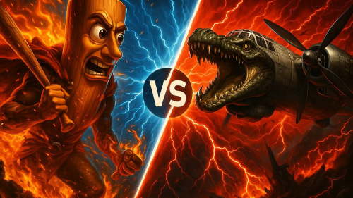 BOMBARDINO CROCODILO vs TUNG TUNG SAHUR