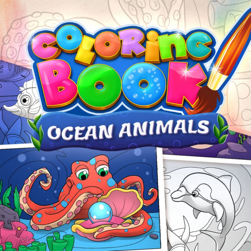 Coloring Book: Ocean Animals Coloring Book: Ocean Animals