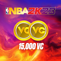 Донат NBA 2K23 15000 VC - игровая валюта