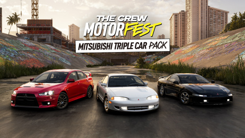 The Crew Motorfest: тройной набор машин Mitsubishi фото 2