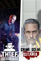 Crime Scene Cleaner & Thief Simulator