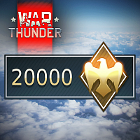 Донат War Thunder 20000 Золотых Орлов - игровая валюта