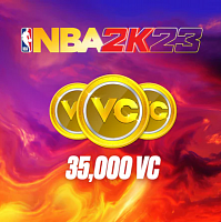 Донат NBA 2K23 35000 VC - игровая валюта